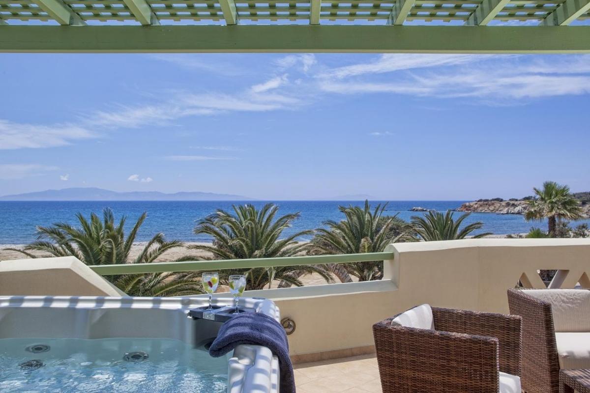 Finikas Hotel Aliko Beach Ngoại thất bức ảnh